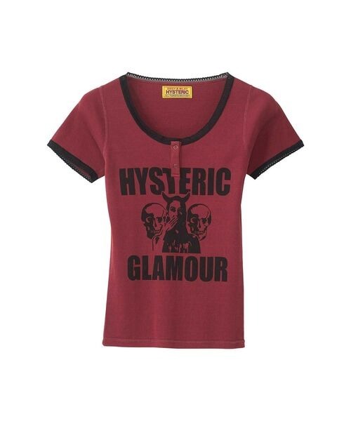 HYSTERIC GLAMOUR -  EVIL SKULL Chibi T-shirt