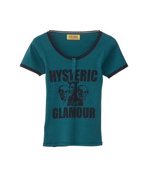 HYSTERIC GLAMOUR -  EVIL SKULL Chibi T-shirt