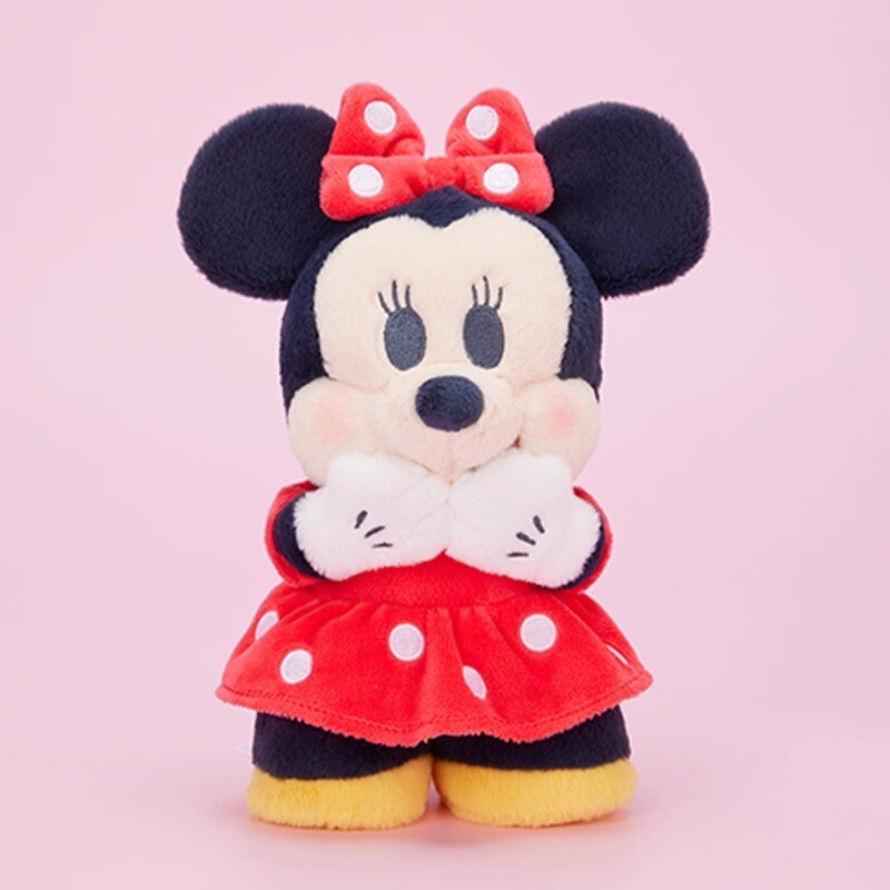 乖乖萌友系列 米妮 Minnie 磁鐵設計 絨毛 娃娃 -上海迪士尼商店