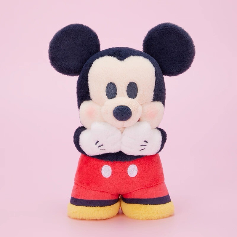 乖乖萌友系列 米奇 Mickey 磁鐵設計 絨毛 娃娃 -上海迪士尼商店
