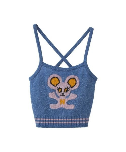 HYSTERIC GLAMOUR -  MOUSE Jacquard Camisole