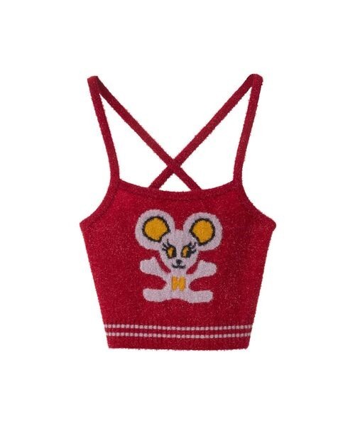 HYSTERIC GLAMOUR -  MOUSE Jacquard Camisole