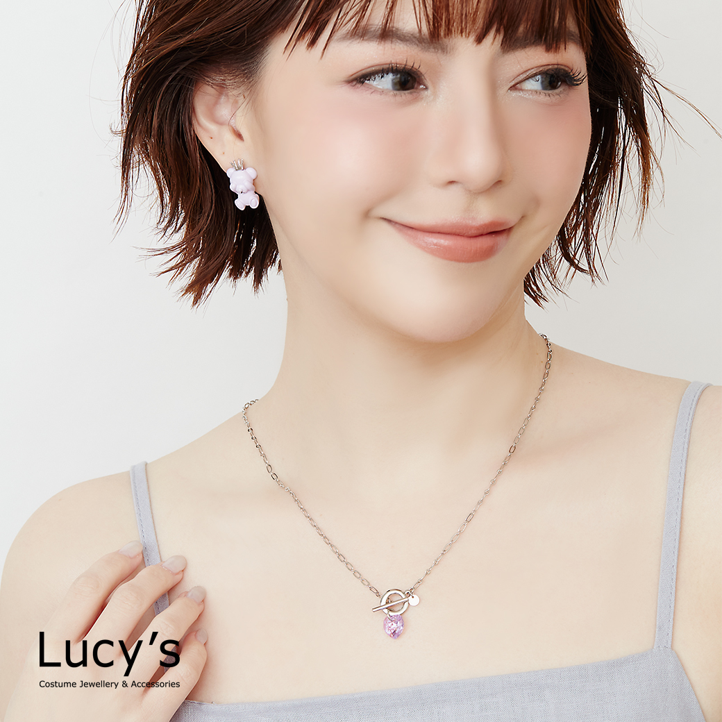 Shining Love T扣項鍊 (四色) (126249/126250/126251/126252)