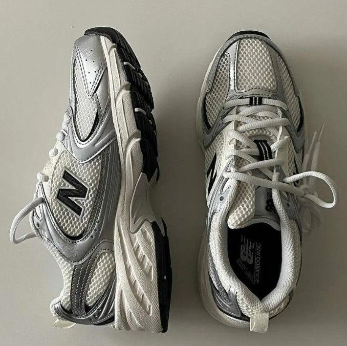 【現貨】New Balance NB 530 Running Shoes Unisex Low-Top Silver/Black