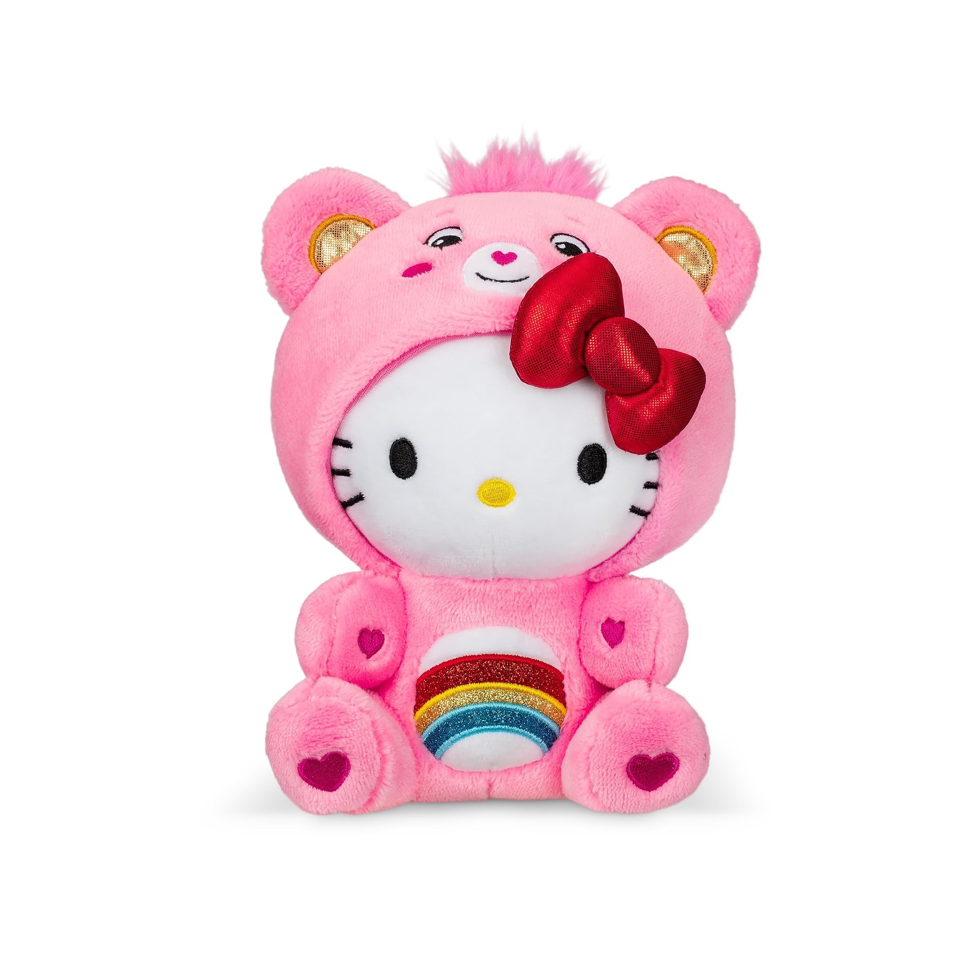 [CARE BEARS x SANRIO 聯名] HELLO KITTY 凱蒂貓 毛絨 娃娃 #GT