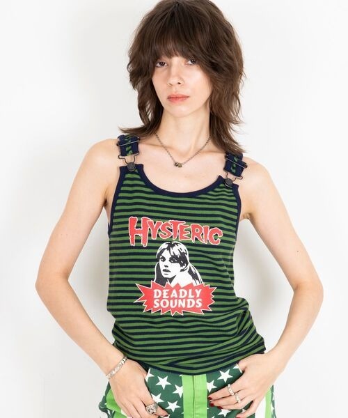 HYSTERIC GLAMOUR   - DEADLY SOUNDS tank top