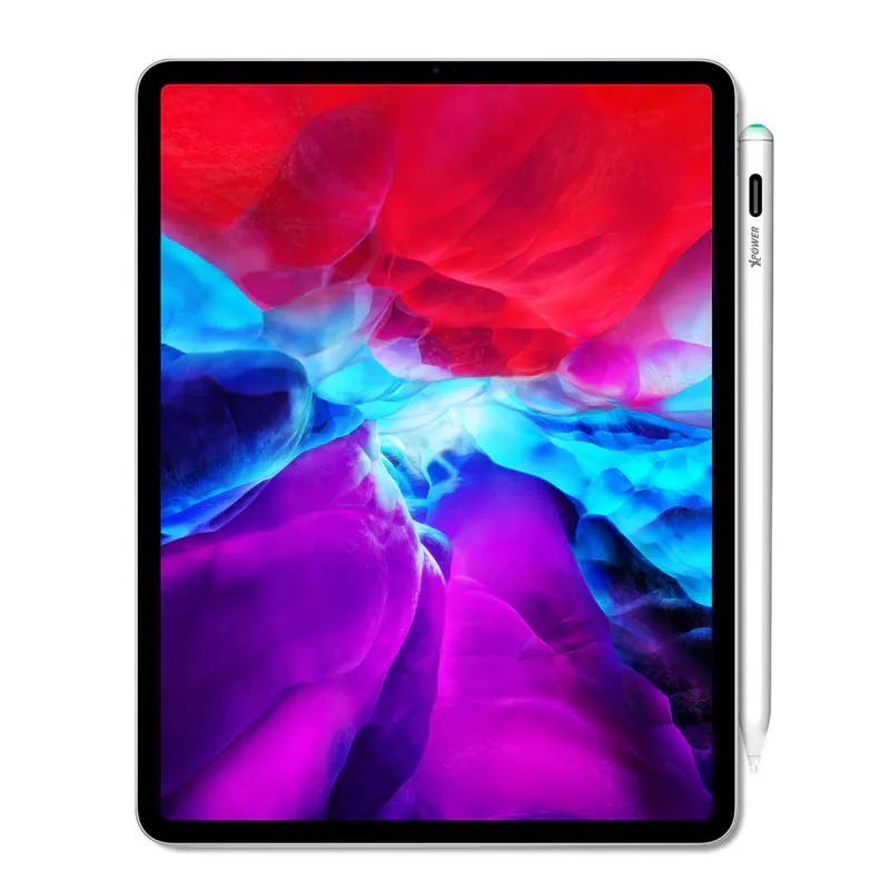 (3783)XPower ST5 MarkII iPad/手機2合1主動式電容觸控筆   白色