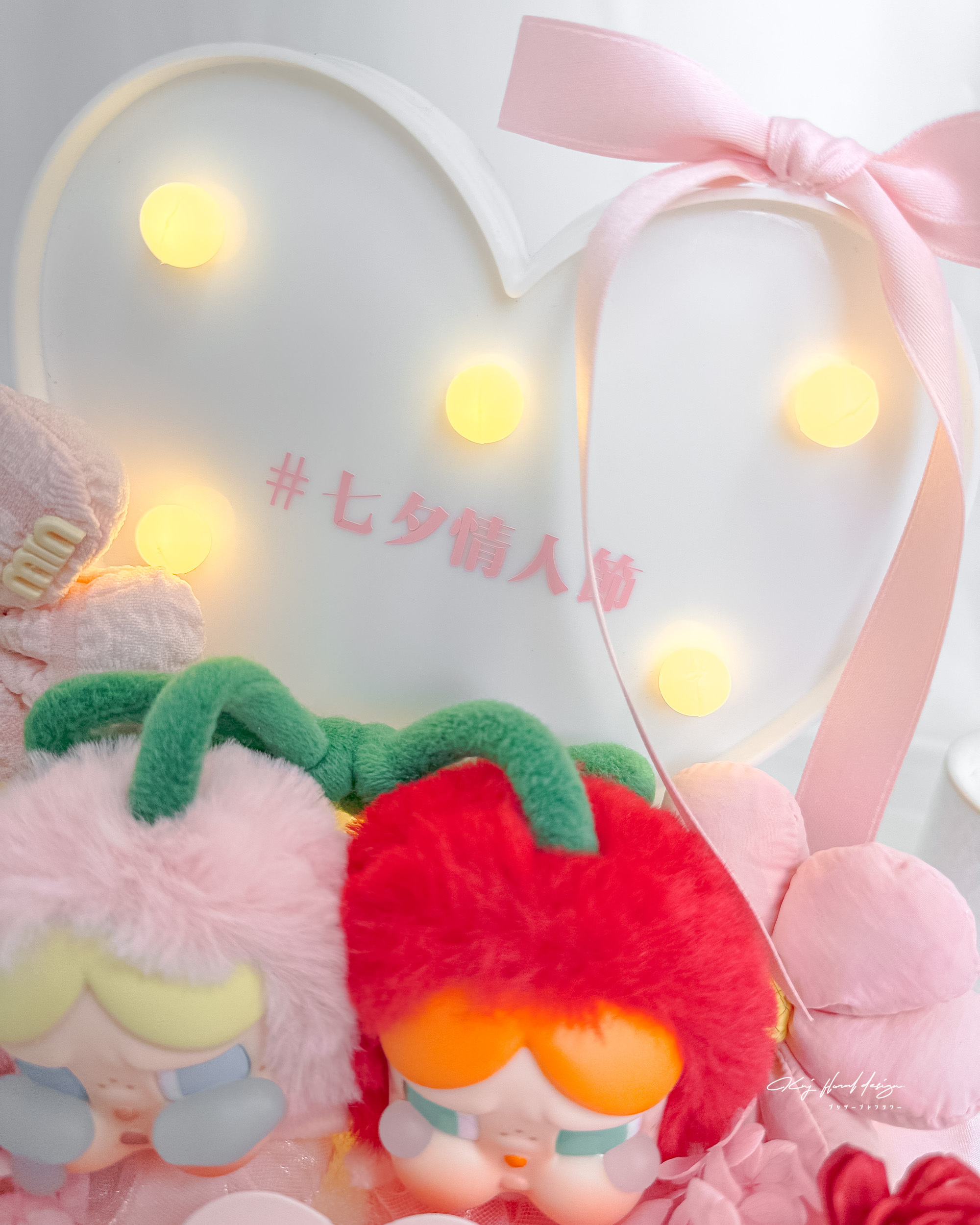 CRYBABY櫻桃布藝花禮盒|限定門市自取