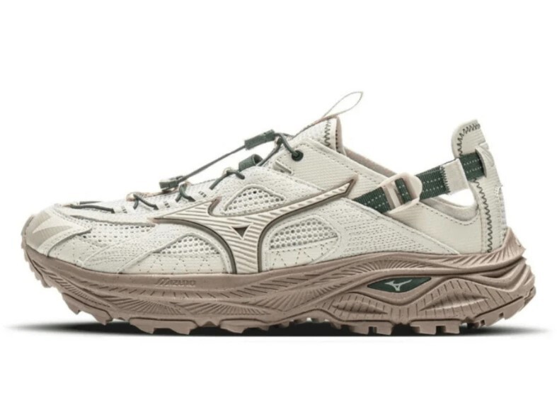 Mizuno 美津濃 Racer Trail SE 越野跑鞋 卡其綠 戶外登山鞋 防滑緩震 運動慢跑鞋 男女款 July25