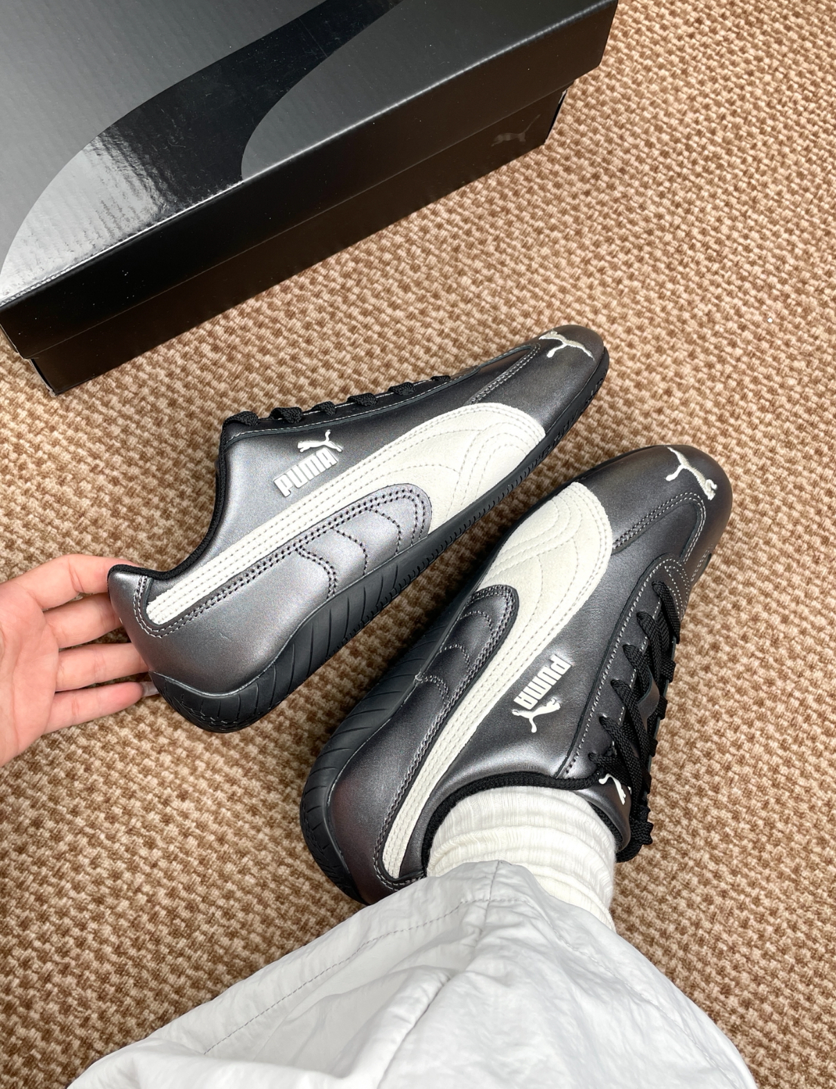 Puma Speedcat OG 煙灰銀 金屬銀灰 Y2k 奶油白 賽車鞋 復古 403689-02/預購