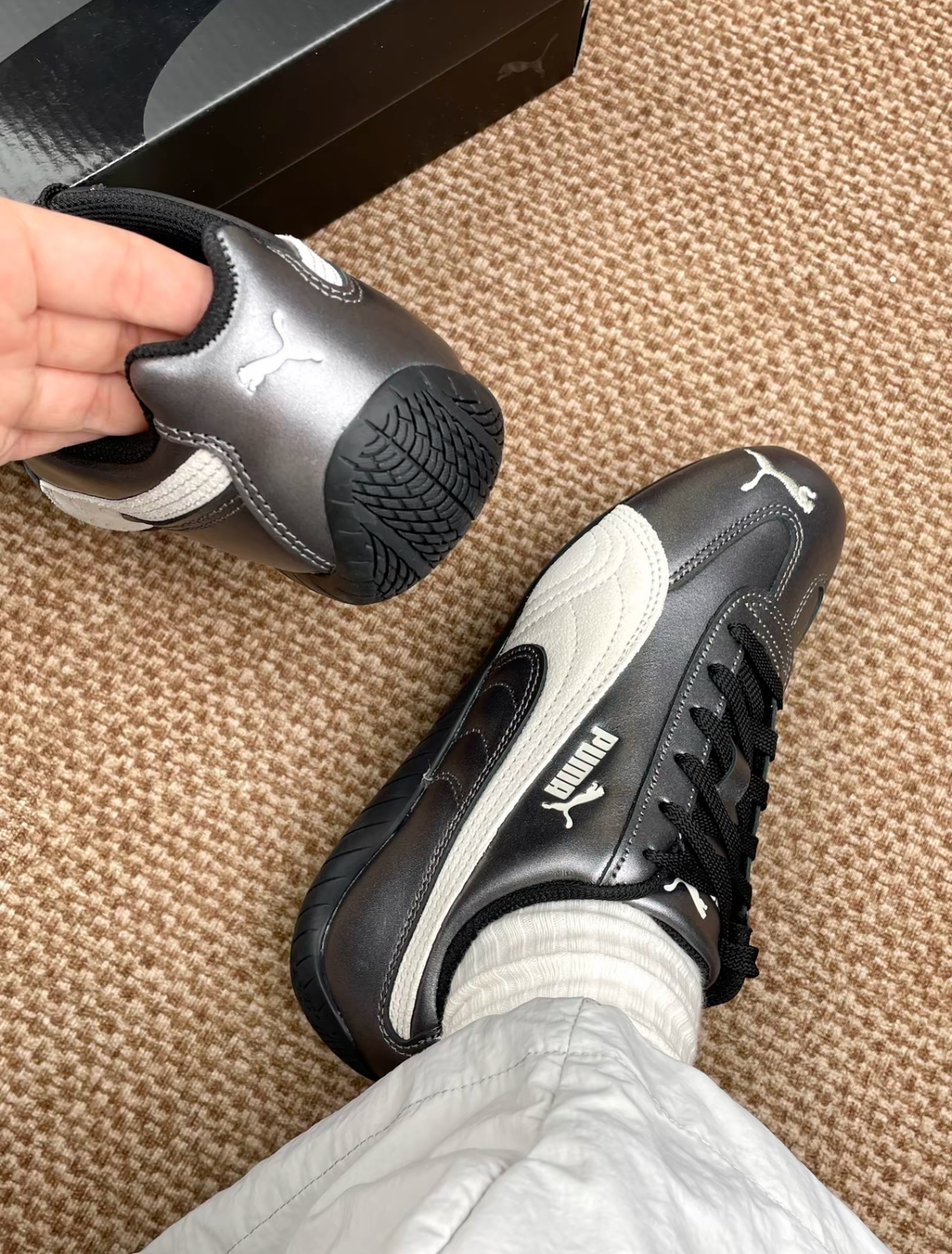 Puma Speedcat OG 煙灰銀 金屬銀灰 Y2k 奶油白 賽車鞋 復古 403689-02/預購