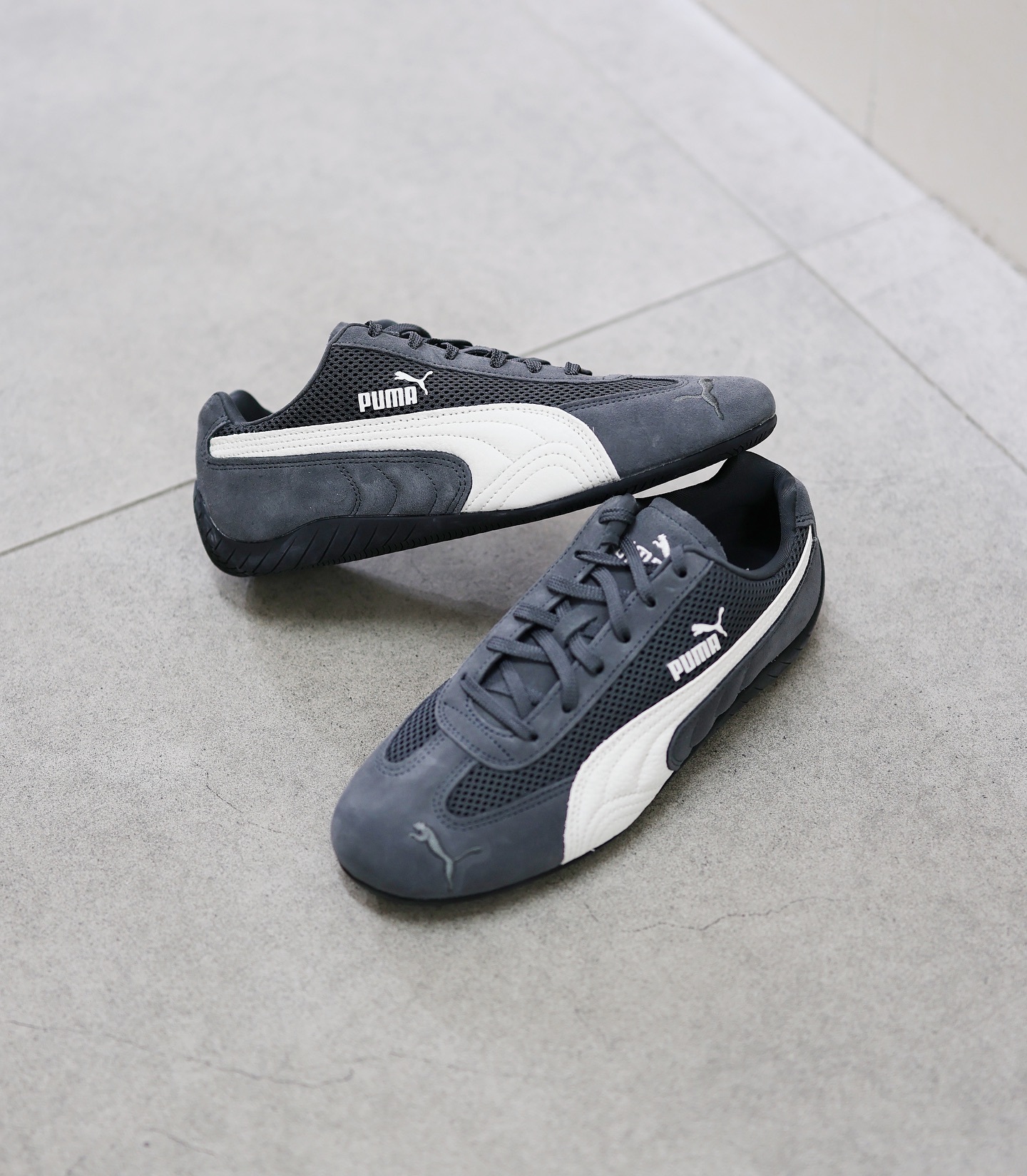 PUMA SPEEDCAT GREY 霧灰 賽車鞋 薄底鞋 彪馬賽車鞋