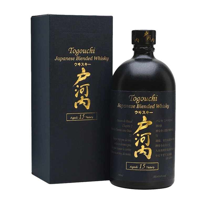 戶河內 15 年日本調和威士忌 Togouchi Japanese Blended Whisky (有盒) 700ml