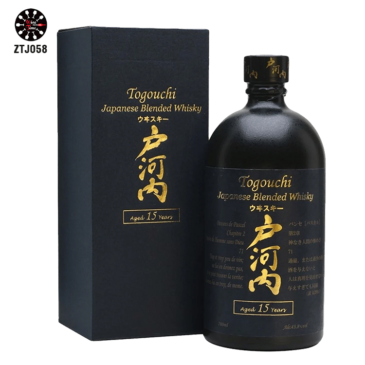 戶河內 15 年日本調和威士忌 Togouchi Japanese Blended Whisky (有盒) 700ml