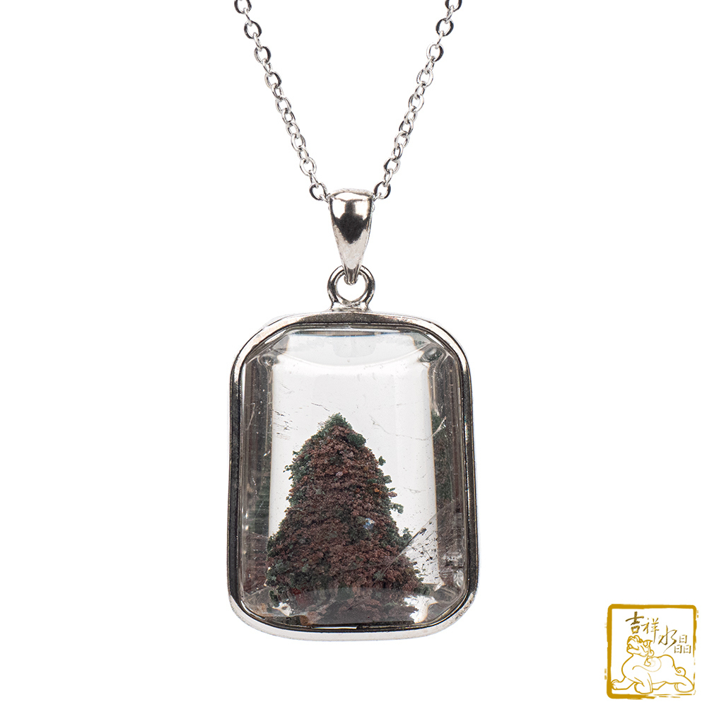 綠幽靈無事牌墜 10g 旺事業運