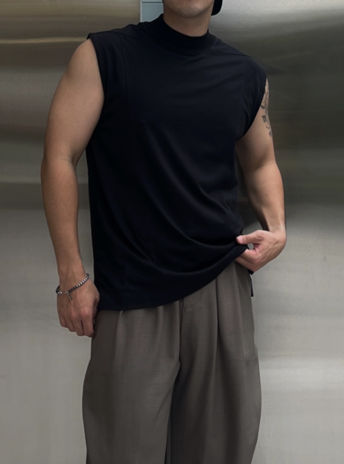 [1atm] 裁縫-微領背心 project-023 design™ by 1atm