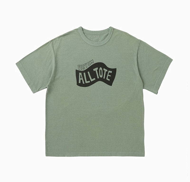 VISVIM 2025 JUMBO TEE S/S DMGD (ALL TOTE) - PRE ORDER ITEM (預訂中)