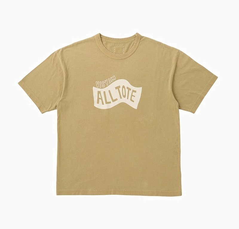 VISVIM 2025 JUMBO TEE S/S DMGD (ALL TOTE) - PRE ORDER ITEM (預訂中)