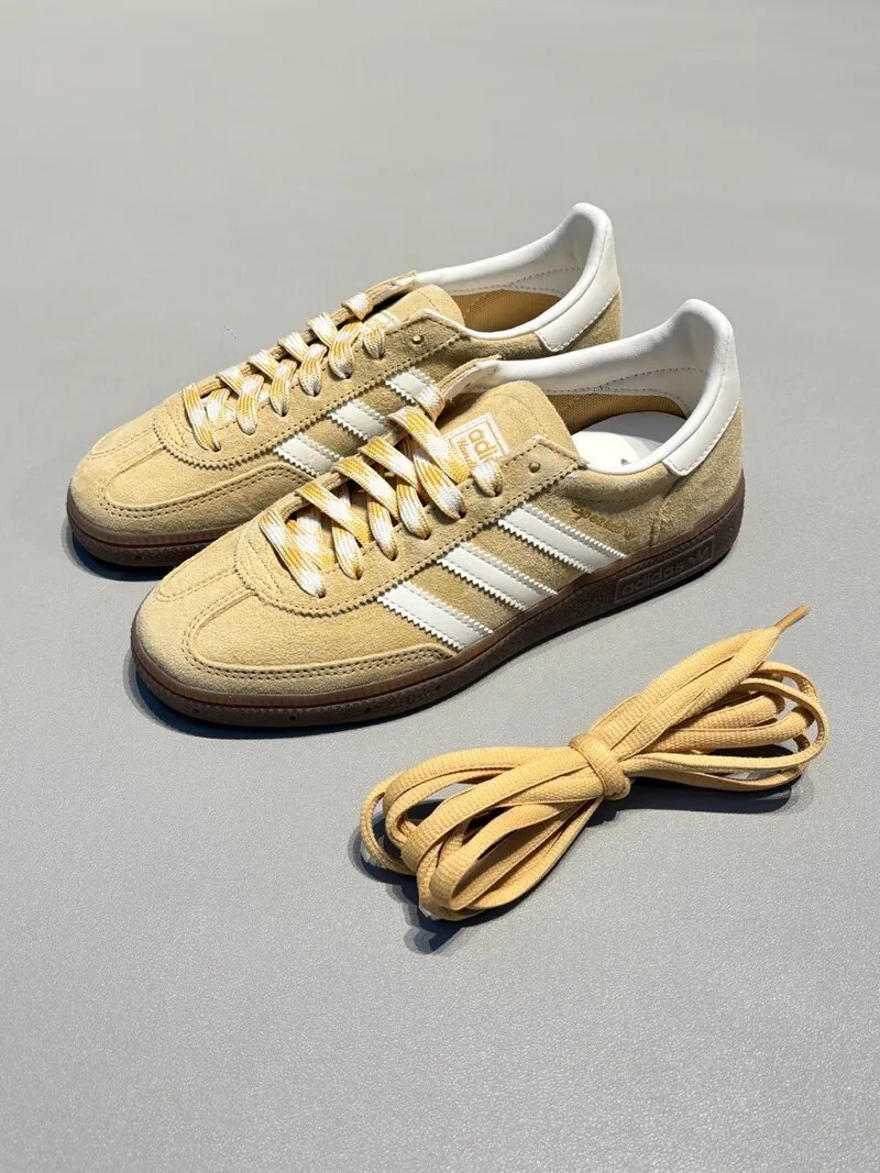 Adidas Handball Spezial 調色盤系列 小雞黃 編織鞋帶 KI5931