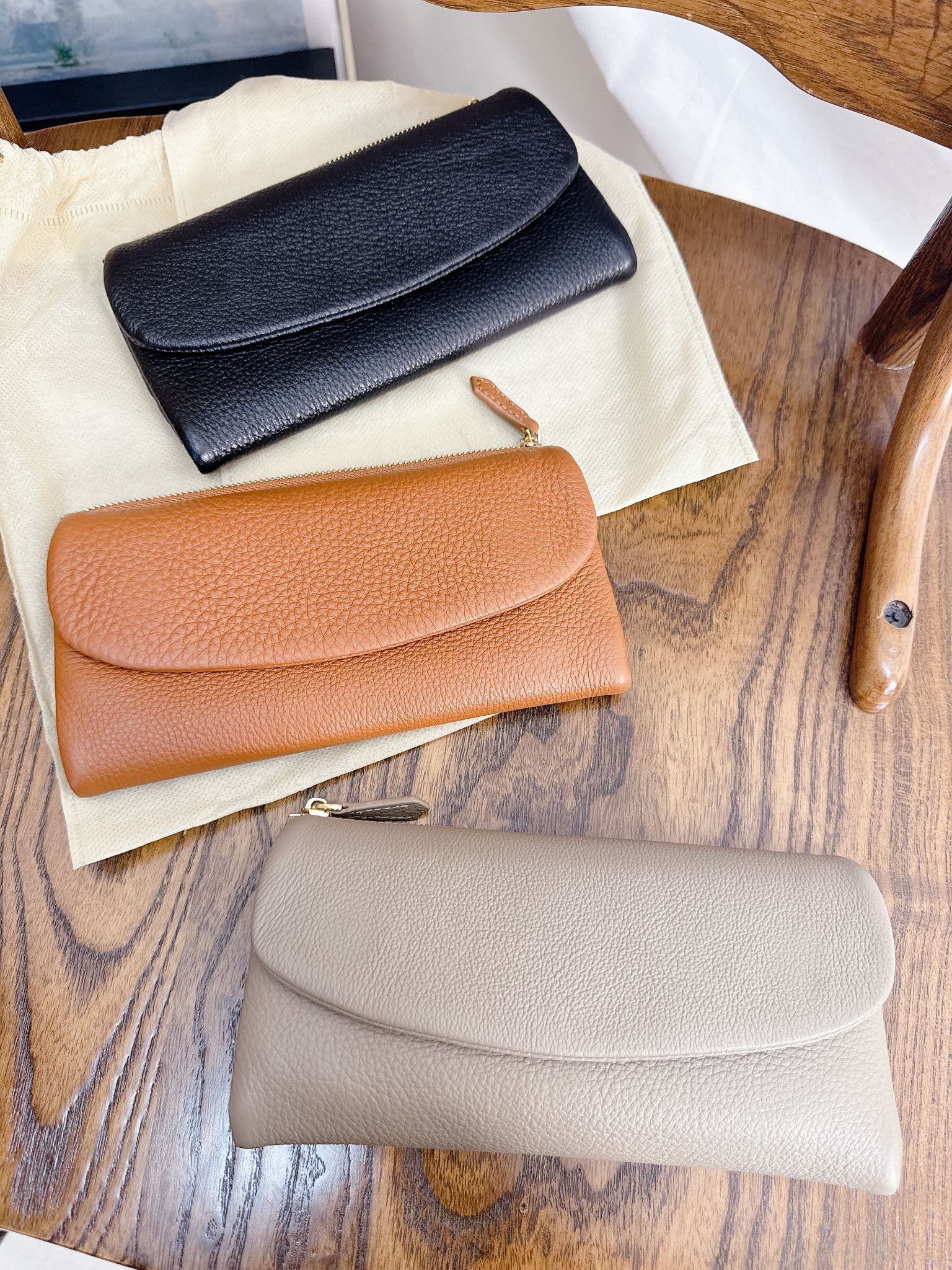 高級真皮多格數 超實用長銀包