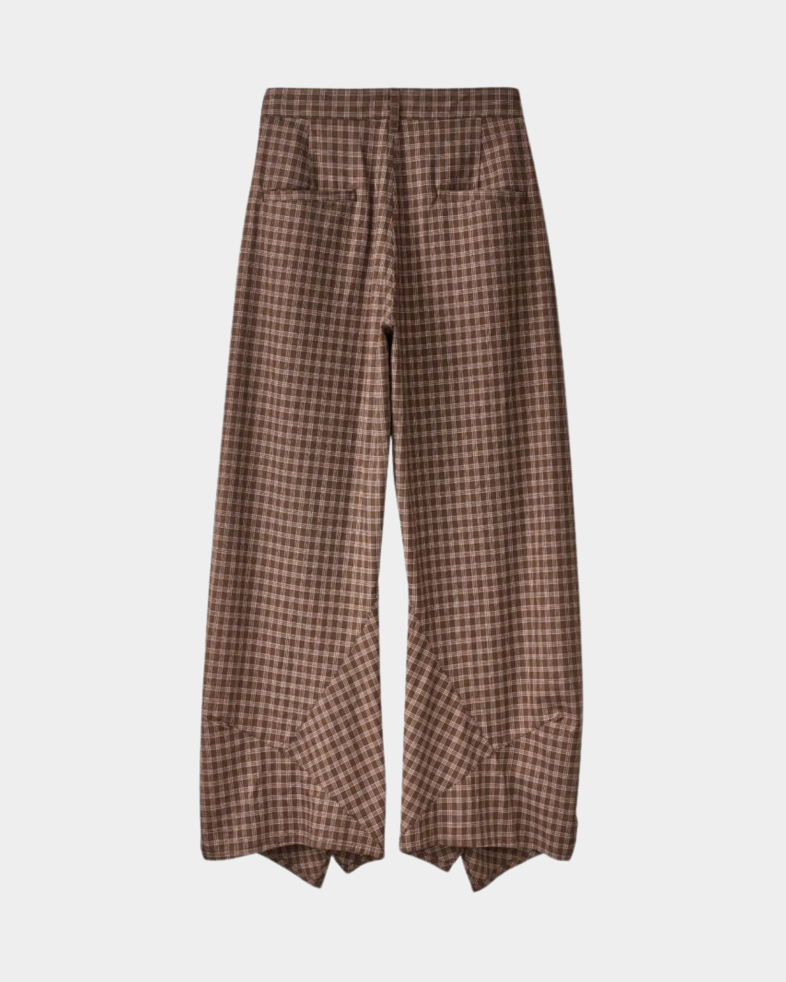 パンツ knuth marf slit deformed pants gray Knuth Marf - slit deformed pants(unisex) / スリット ディフォームド