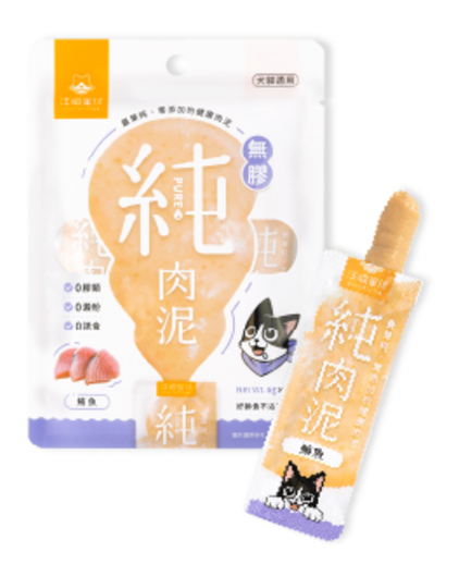 無膠純肉泥-鮪魚 (6g x 5包)