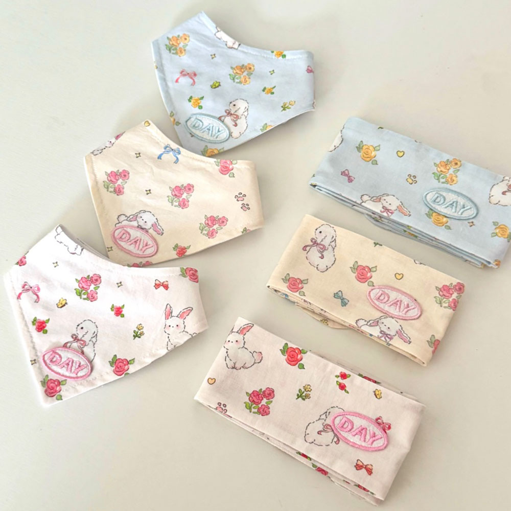 【預購】cuddly day｜ Bernie兔  三角巾＆涼感巾