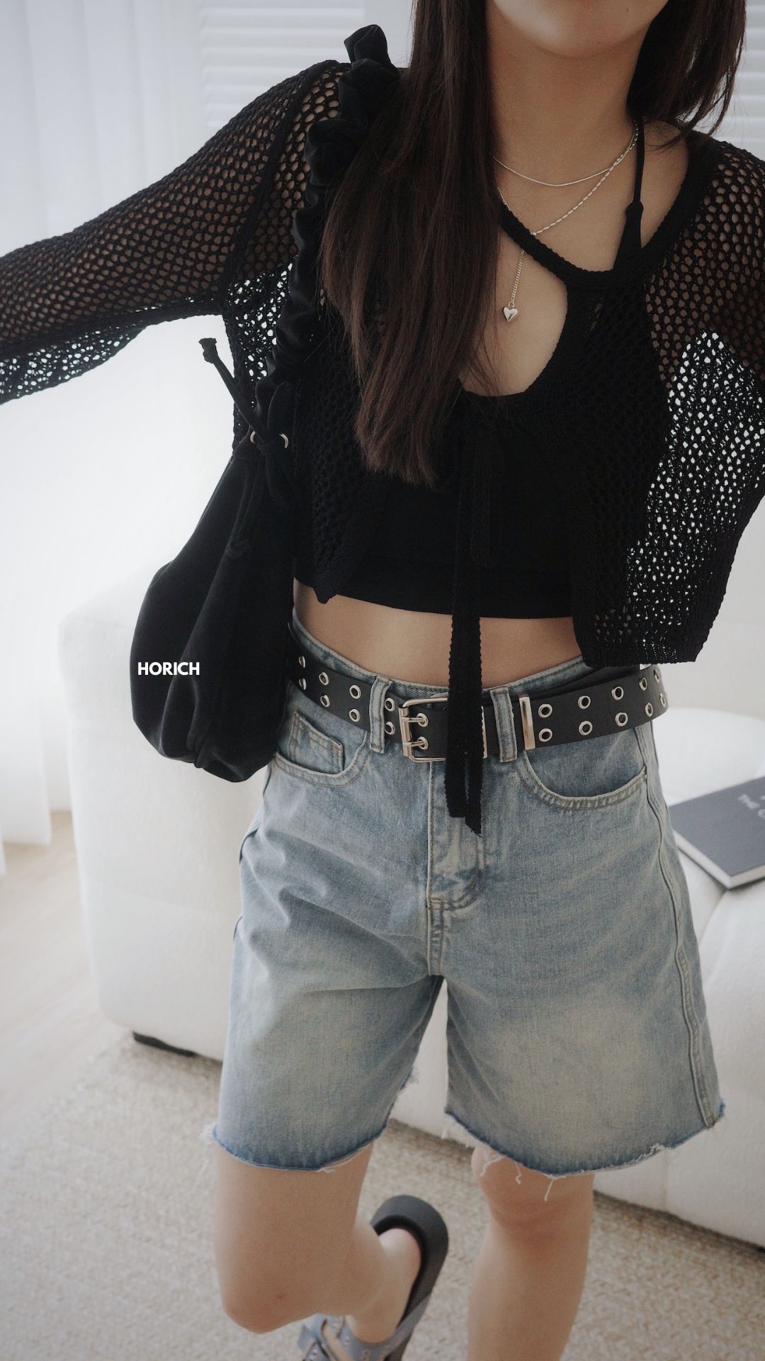 𝗝𝘂𝗹𝘆.𝟮𝟵/10832-下抽鬚五分牛仔褲S-XL