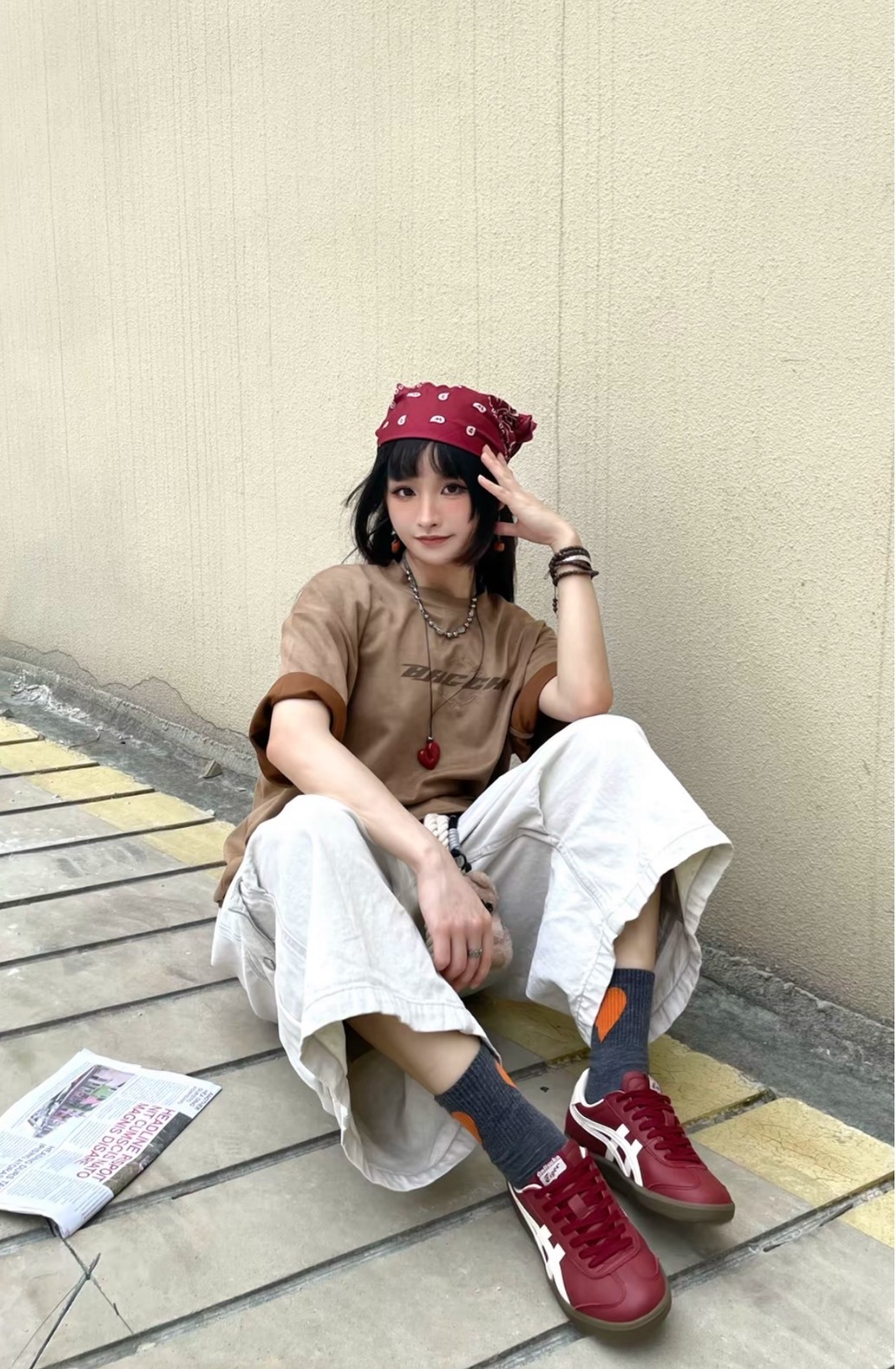 Onitsuka Tiger 鬼塚虎 Tokuten 酒紅色 低幫休閒鞋 男女款 百搭復古球鞋推薦👟July25