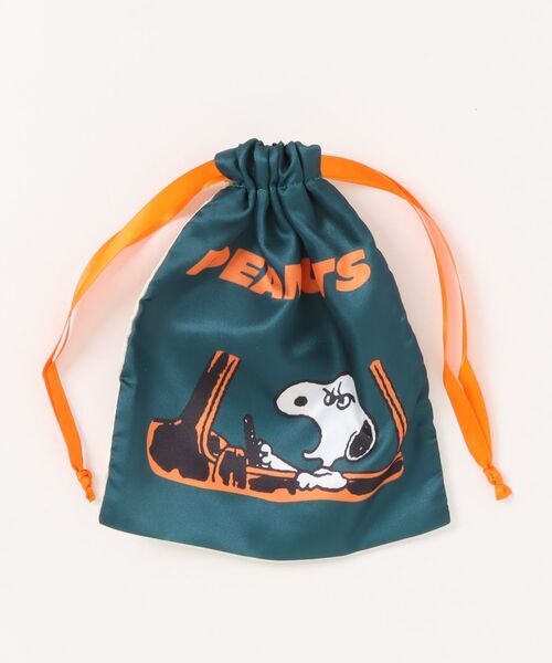 JP Snoopy 超靚料索袋 軍線米白 9061 TK250729