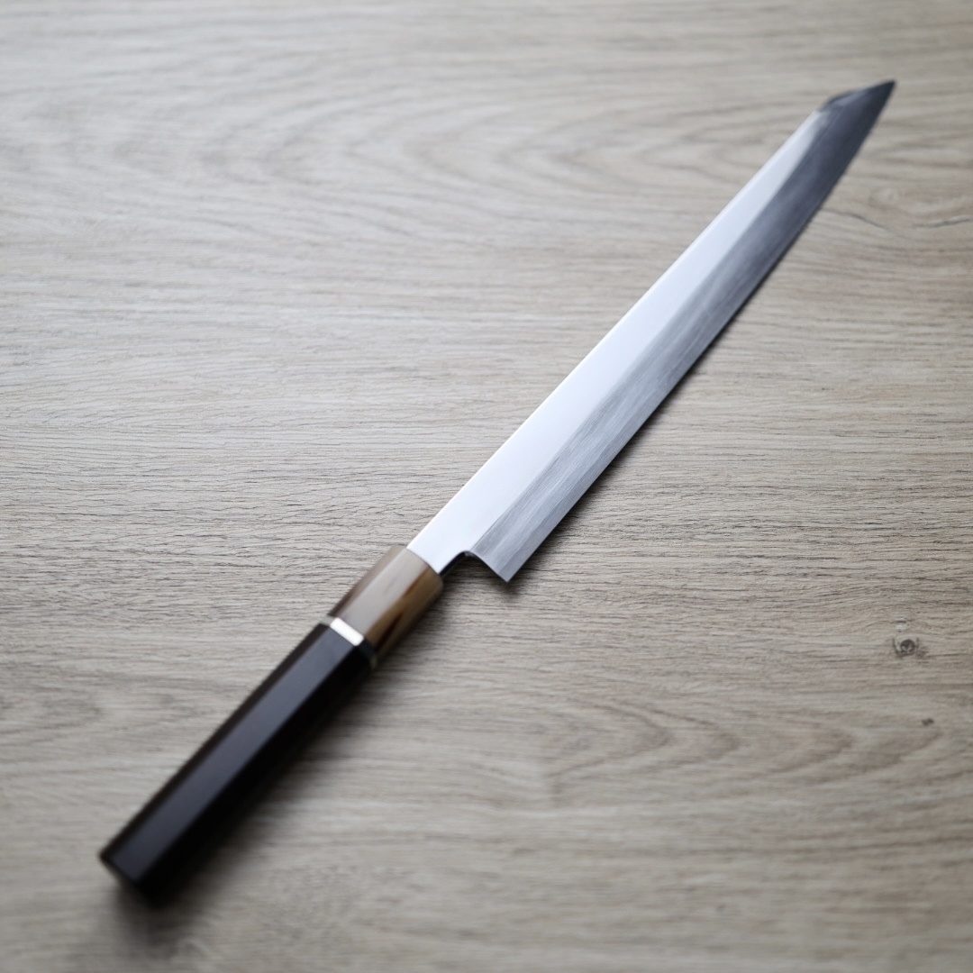 中川打刃物 切付柳刃 270mm 銀三鋼 鏡面