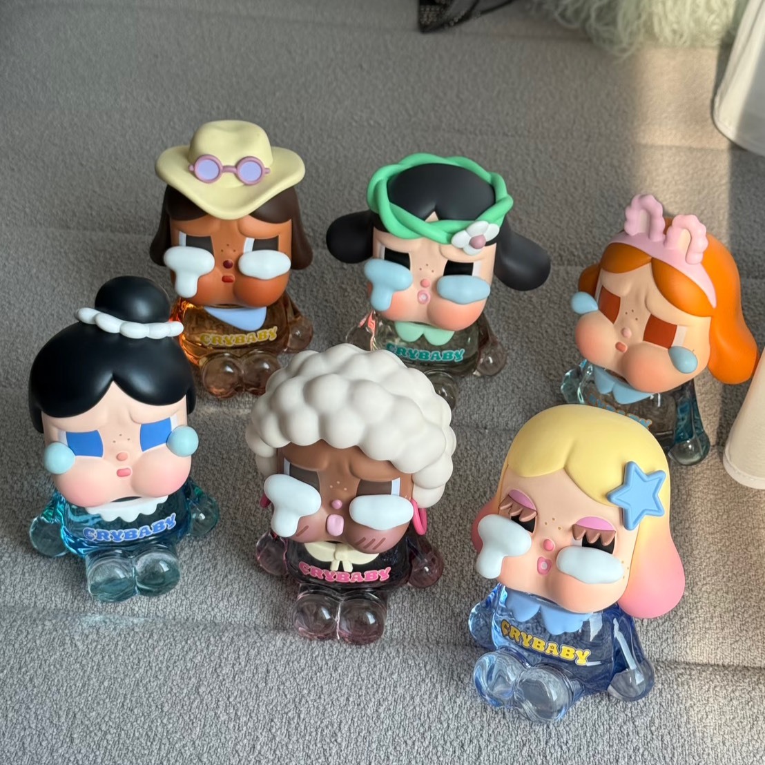 POP MART 泡泡瑪特 CRYBABY SHINY SHINY 系列 哭娃 空氣香氛 公仔 盲盒