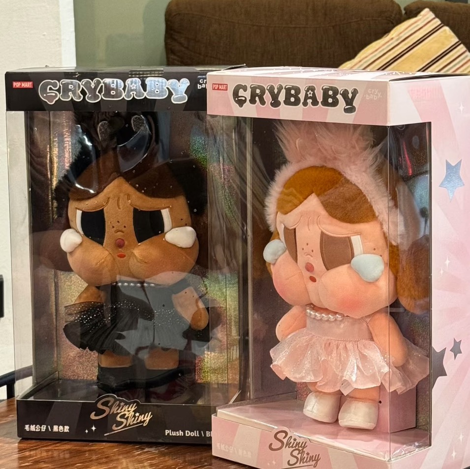 POP MART 泡泡瑪特 CRYBABY SHINY SHINY 系列 哭娃 閃亮 毛絨公仔