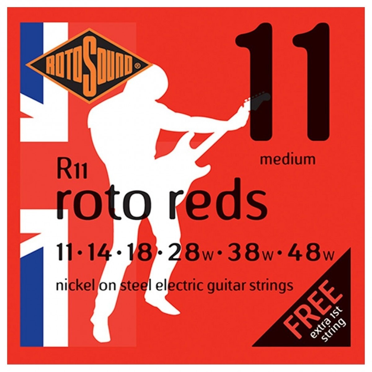 RotoSound Rotos R11-1148 英國製電吉他弦 公司貨【宛伶樂器】