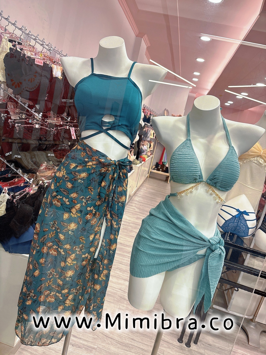 💎甜辣衝擊·性感三件式泳衣