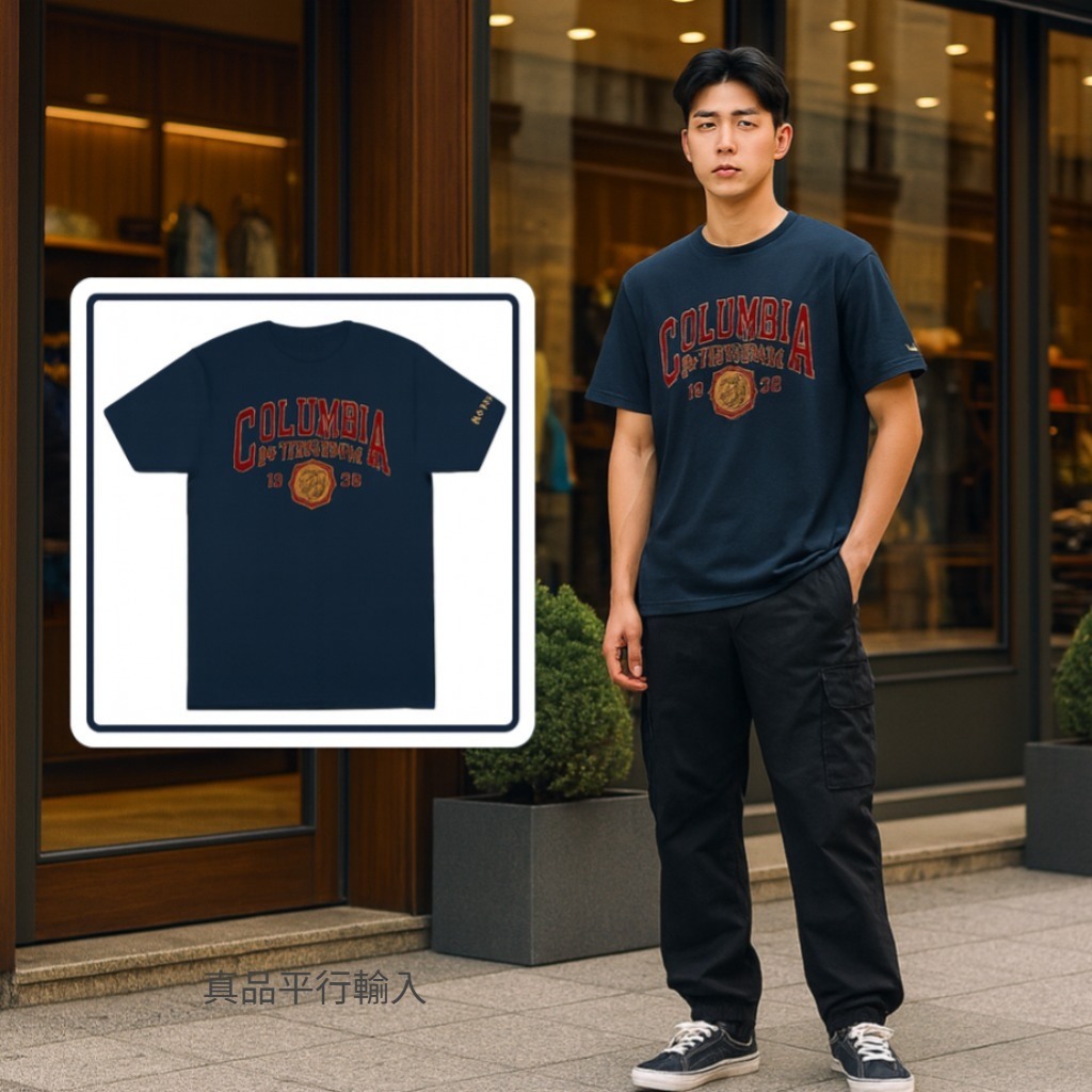 【預購】Columbia Pitch G072950 男裝短袖TEE