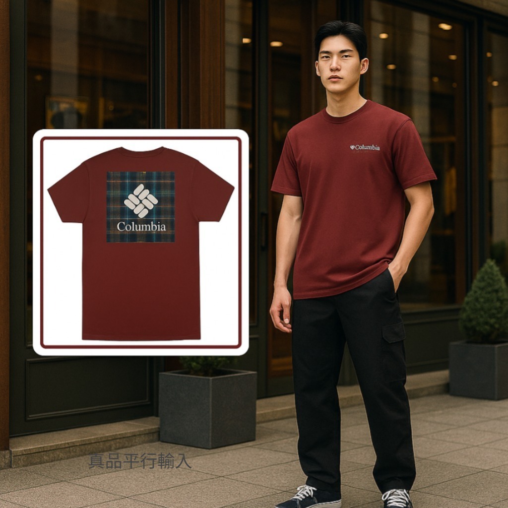 【預購】Columbia Omblur G072951 男裝短袖TEE