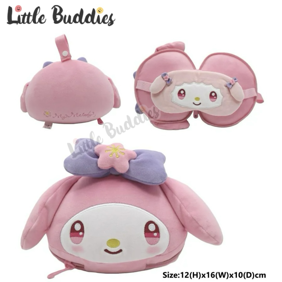 港版 Sanrio 頸枕連眼罩