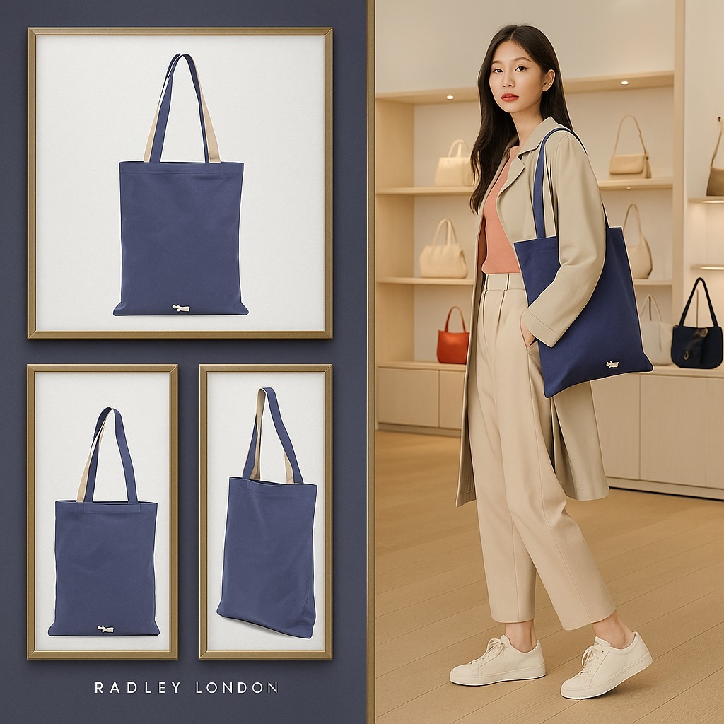 【預購】RADLEY LONDON Medium G072907 帆布Tote袋