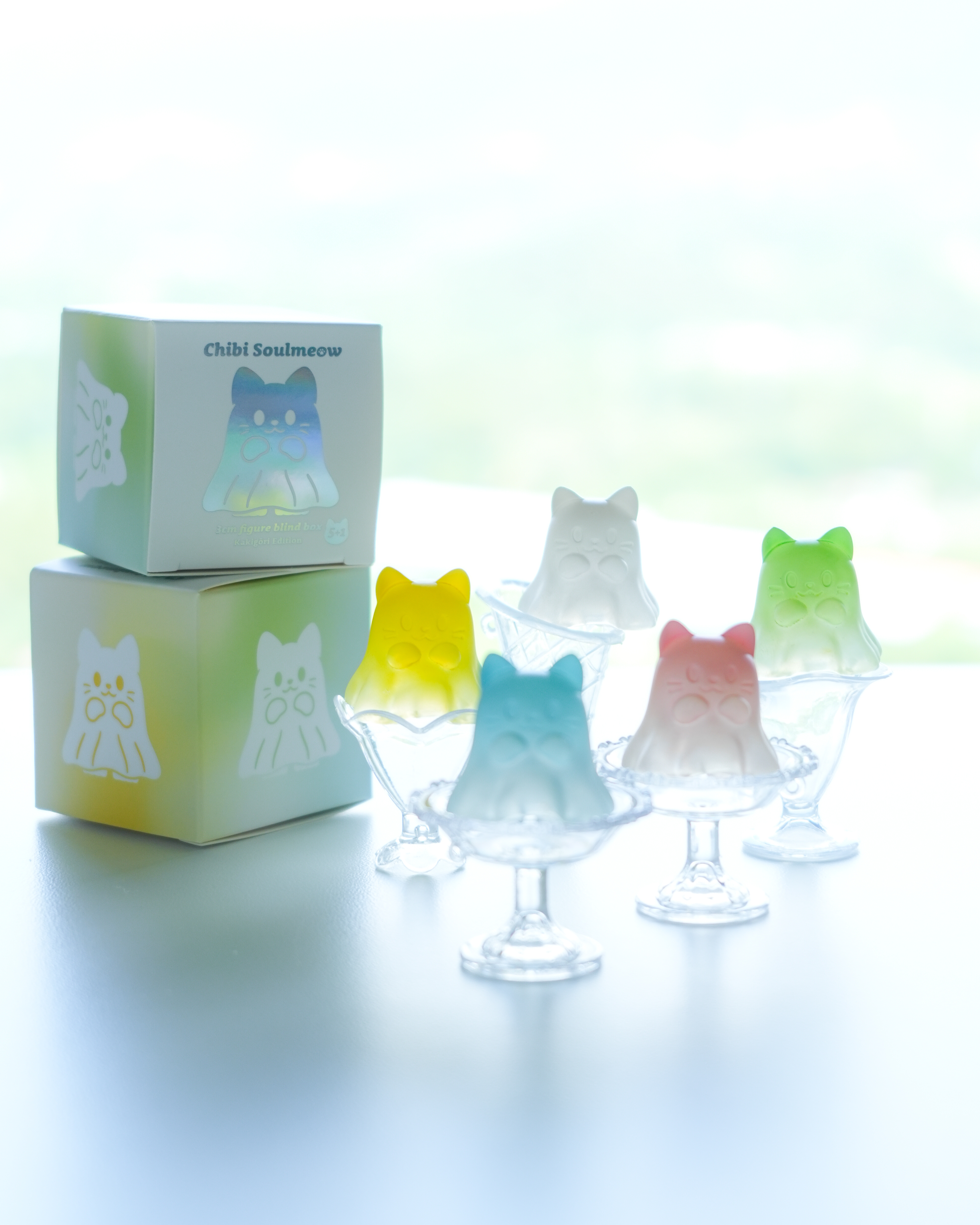【靈魂喵喵迷你魂氷屋系列】3cm設計師玩具盲盒