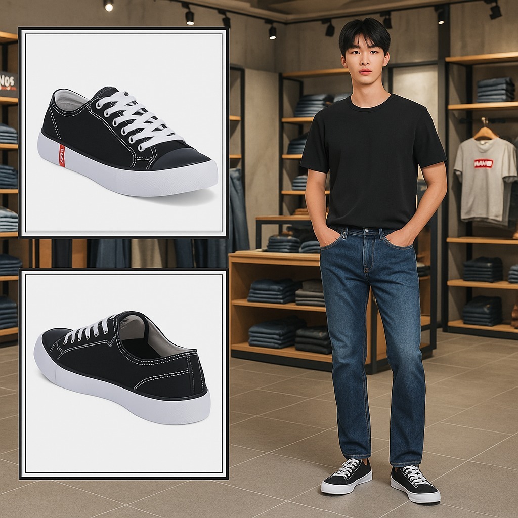 【預購】LEVIS Cain Sport G072913 男裝帆布鞋