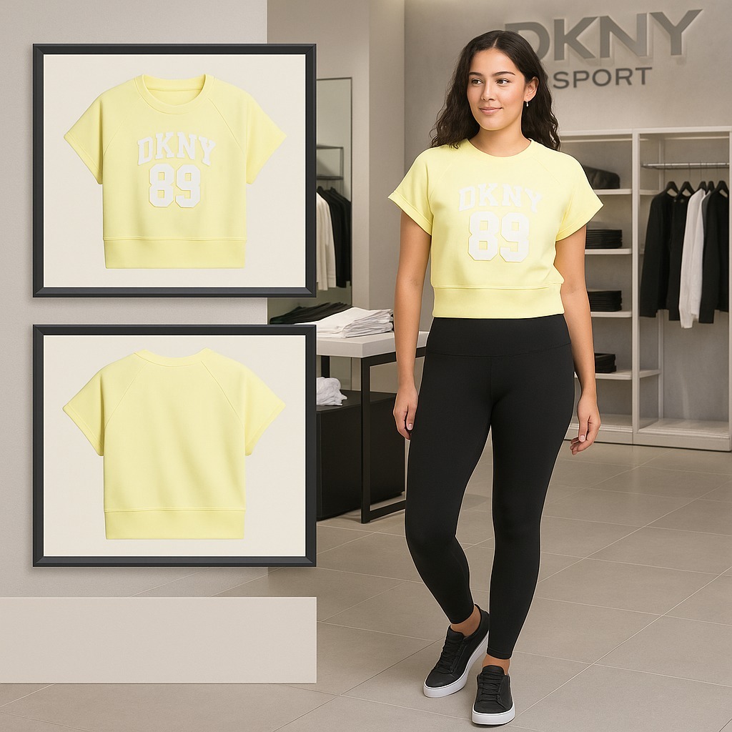 【預購】DKNY SPORT Arched Distressed 89 G072916 女裝短袖上衣