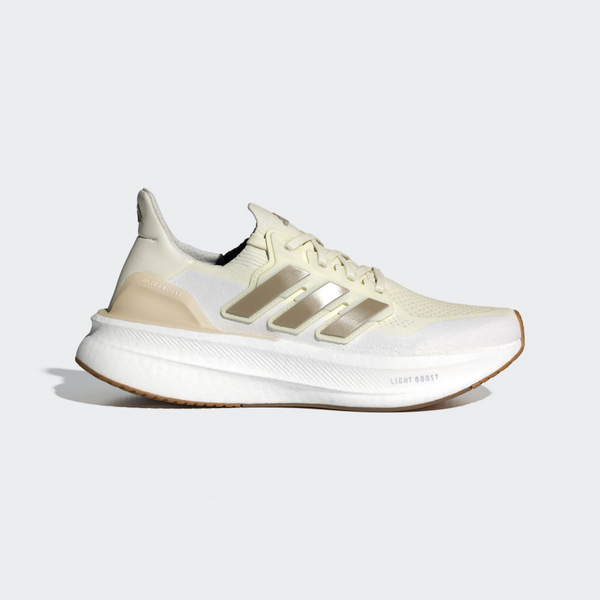 Adidas Ultraboost 5 W ID8852 女 慢跑鞋 運動 路跑 緩震 抗扭 耐磨 米黃 金