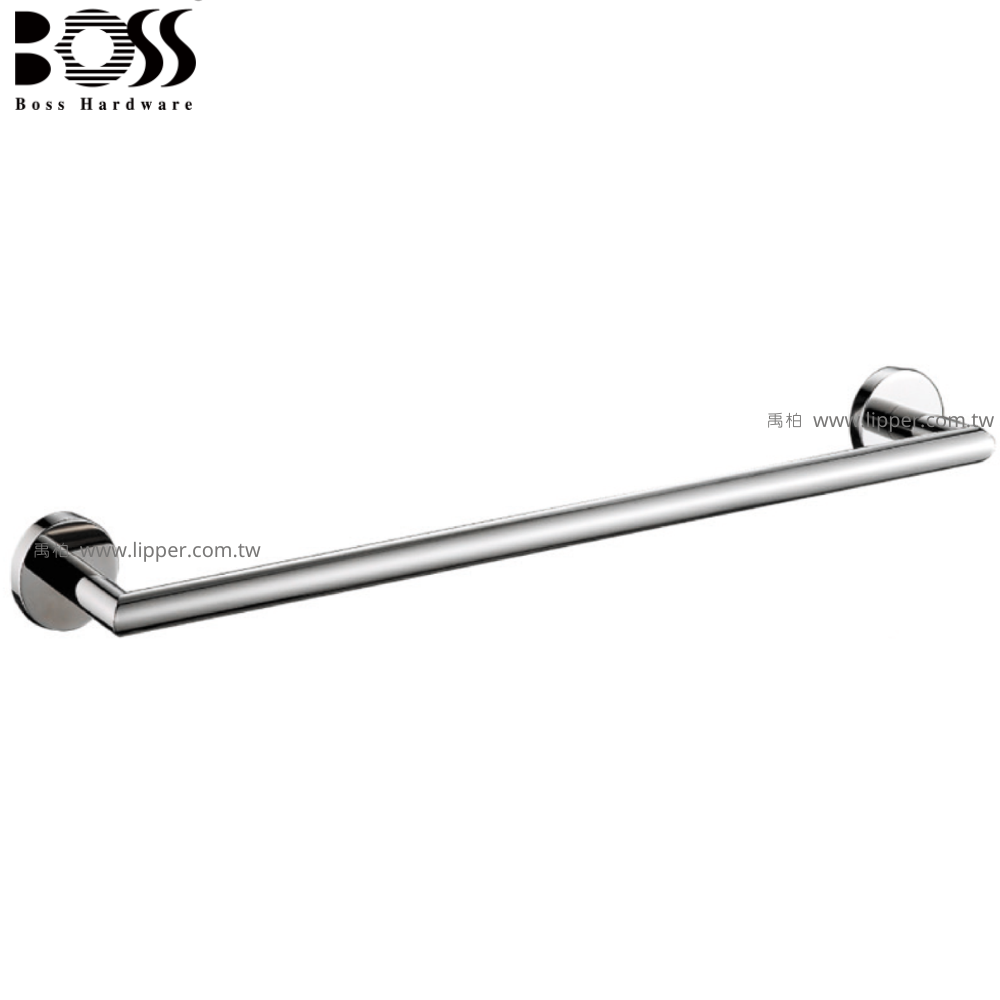 BOSS 不銹鋼單桿毛巾架 60cm 23001