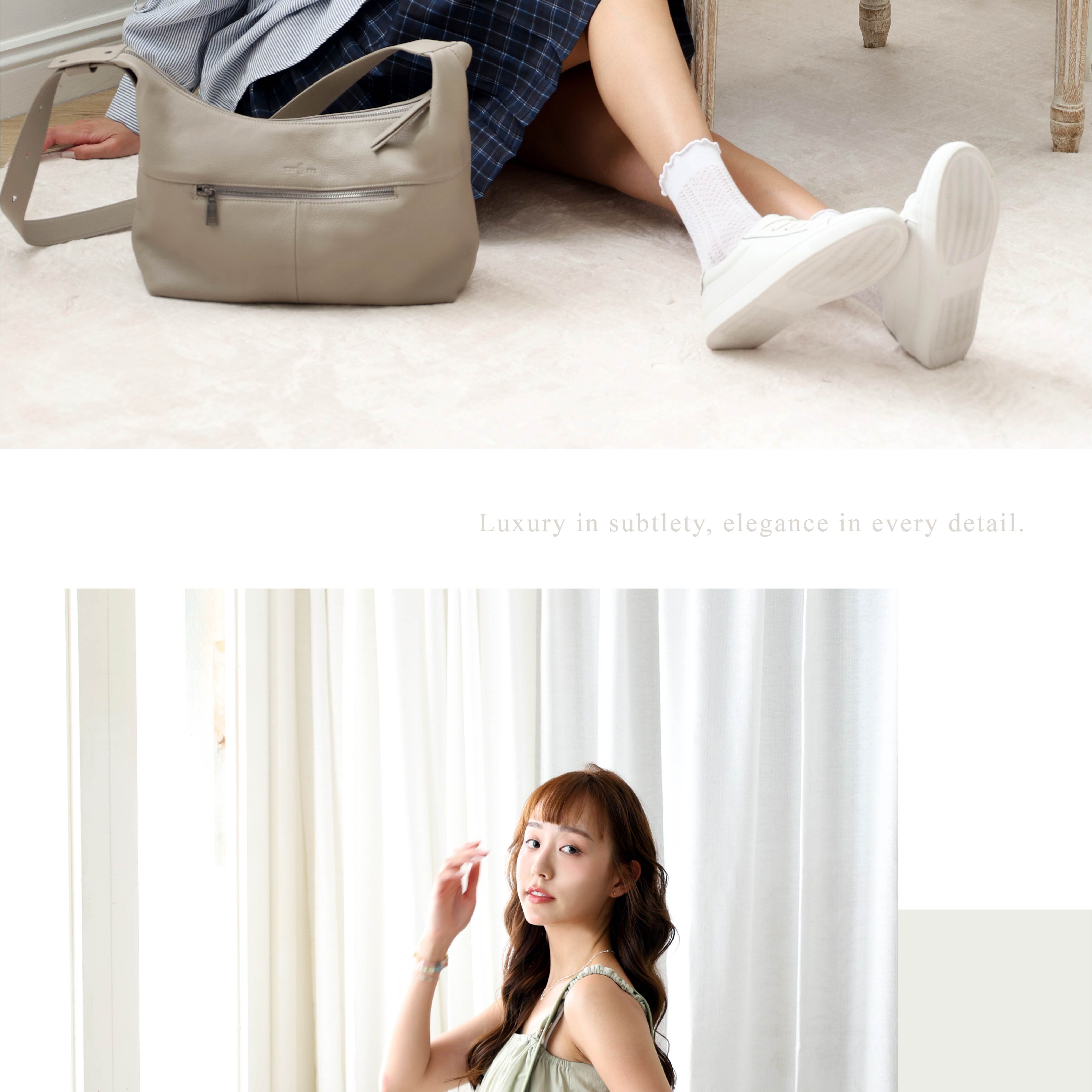 可肩背、可手提,靈活搭配各種穿搭風格