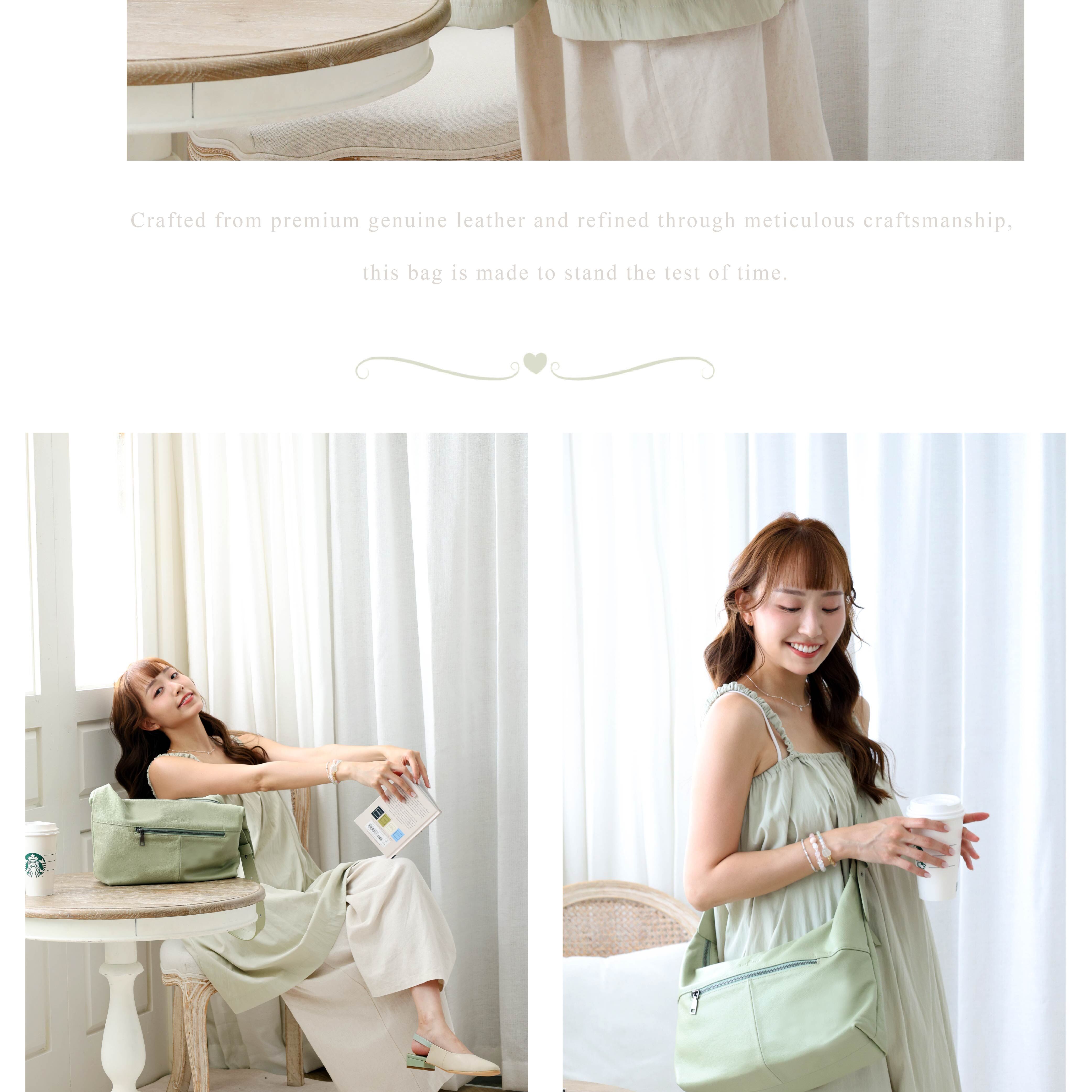 拉鍊設計,讓隨身物品井然有序