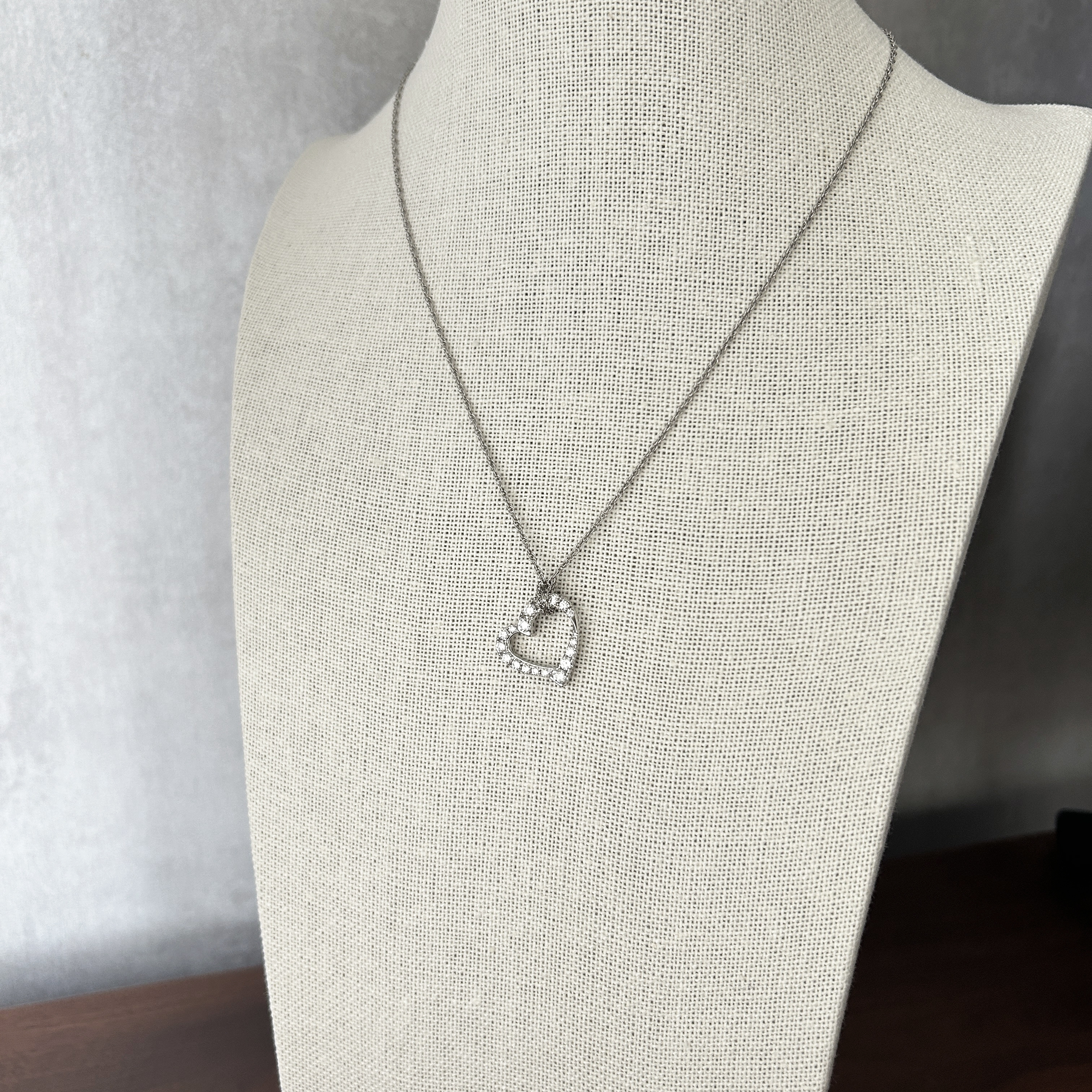 【訂製】心形18K雙面墜飾 鑽石 粉鑽 雕金工藝