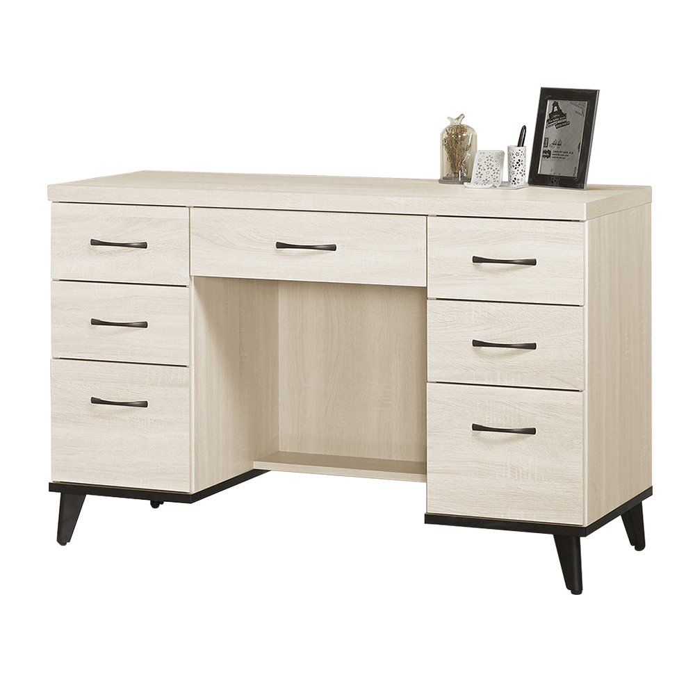 奧利爾4尺七抽書桌/工作桌