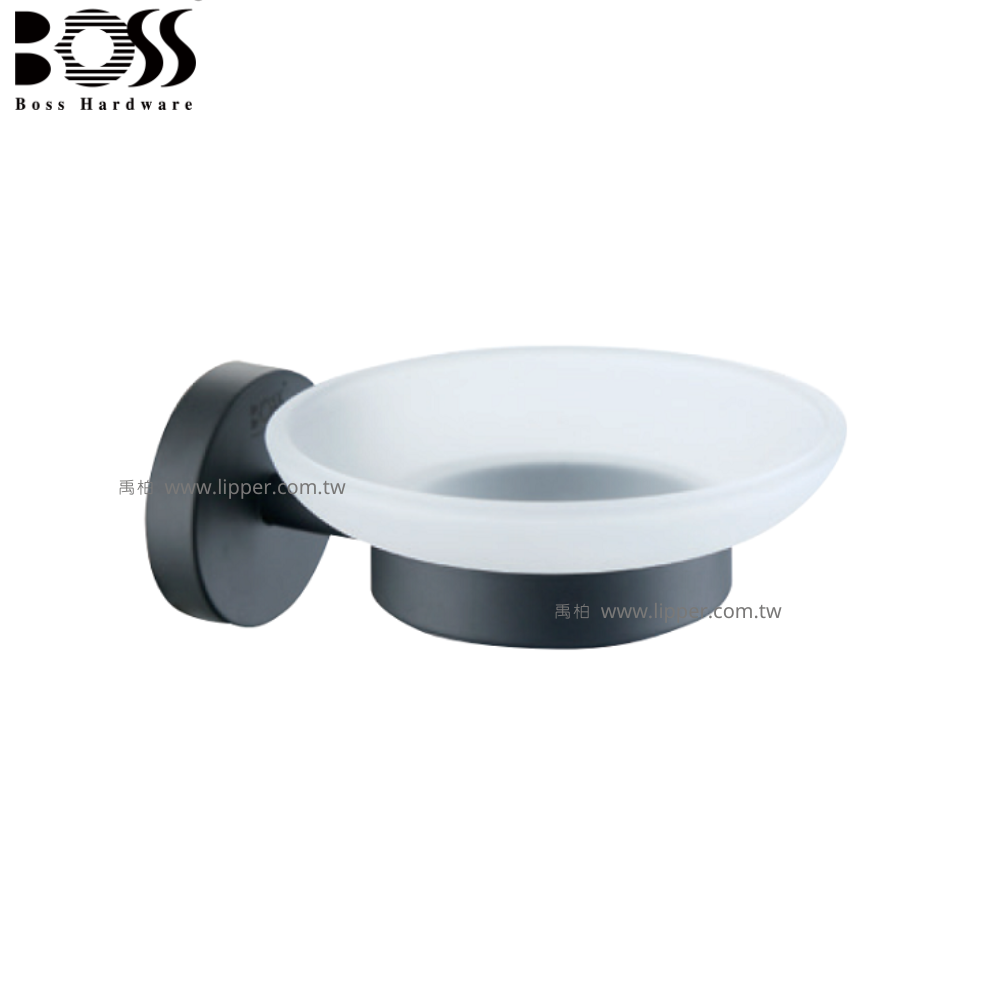 BOSS 不銹鋼肥皂架 (消光黑) 22004