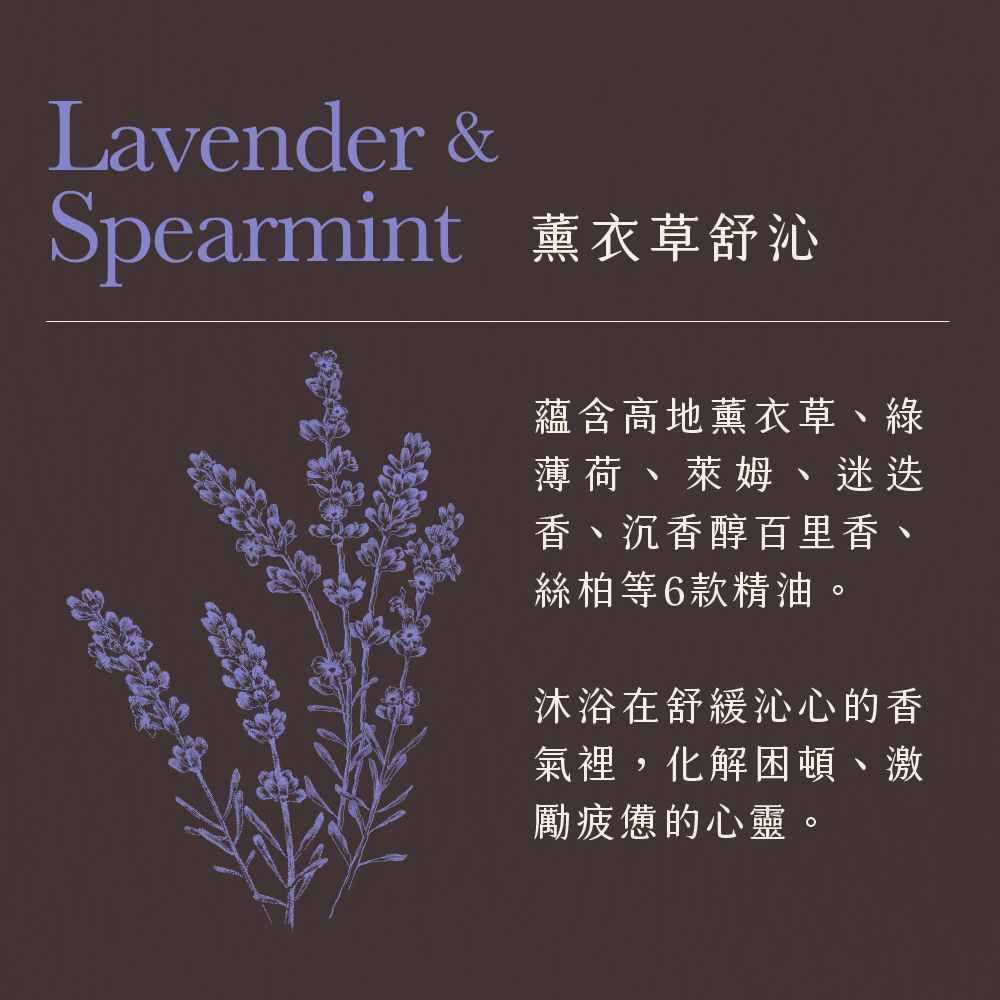 薰衣草舒沁洗髮精500ML